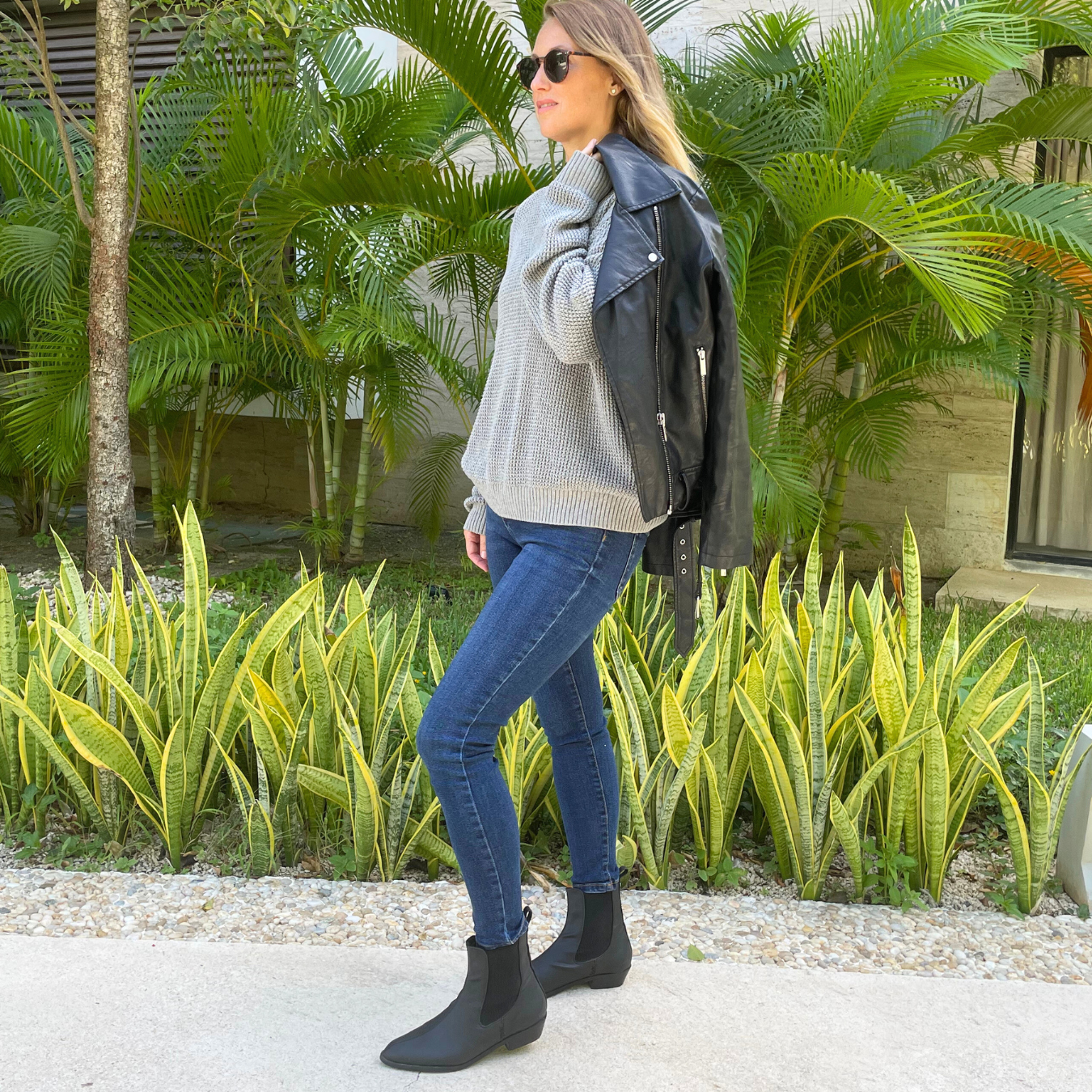 Vegan black ankle boots on sale