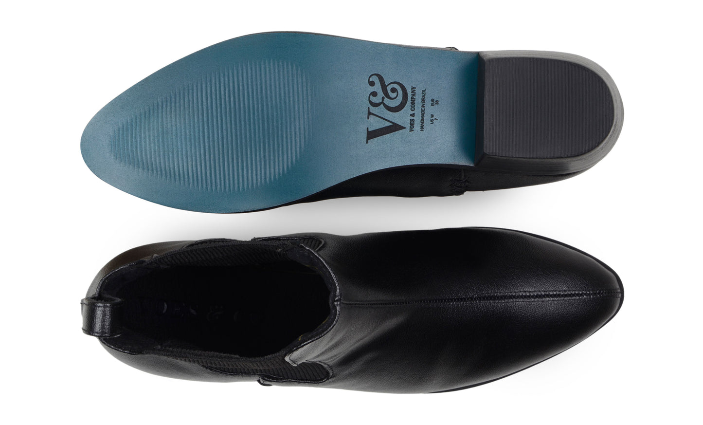 Designer Vegan Chelsea Boots, non leather