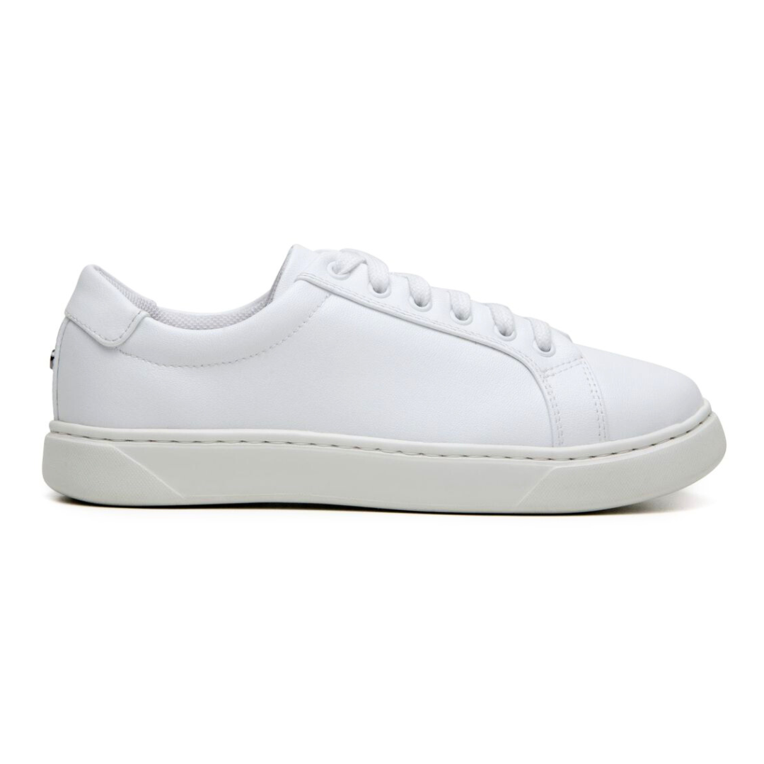 White vegan sneakers