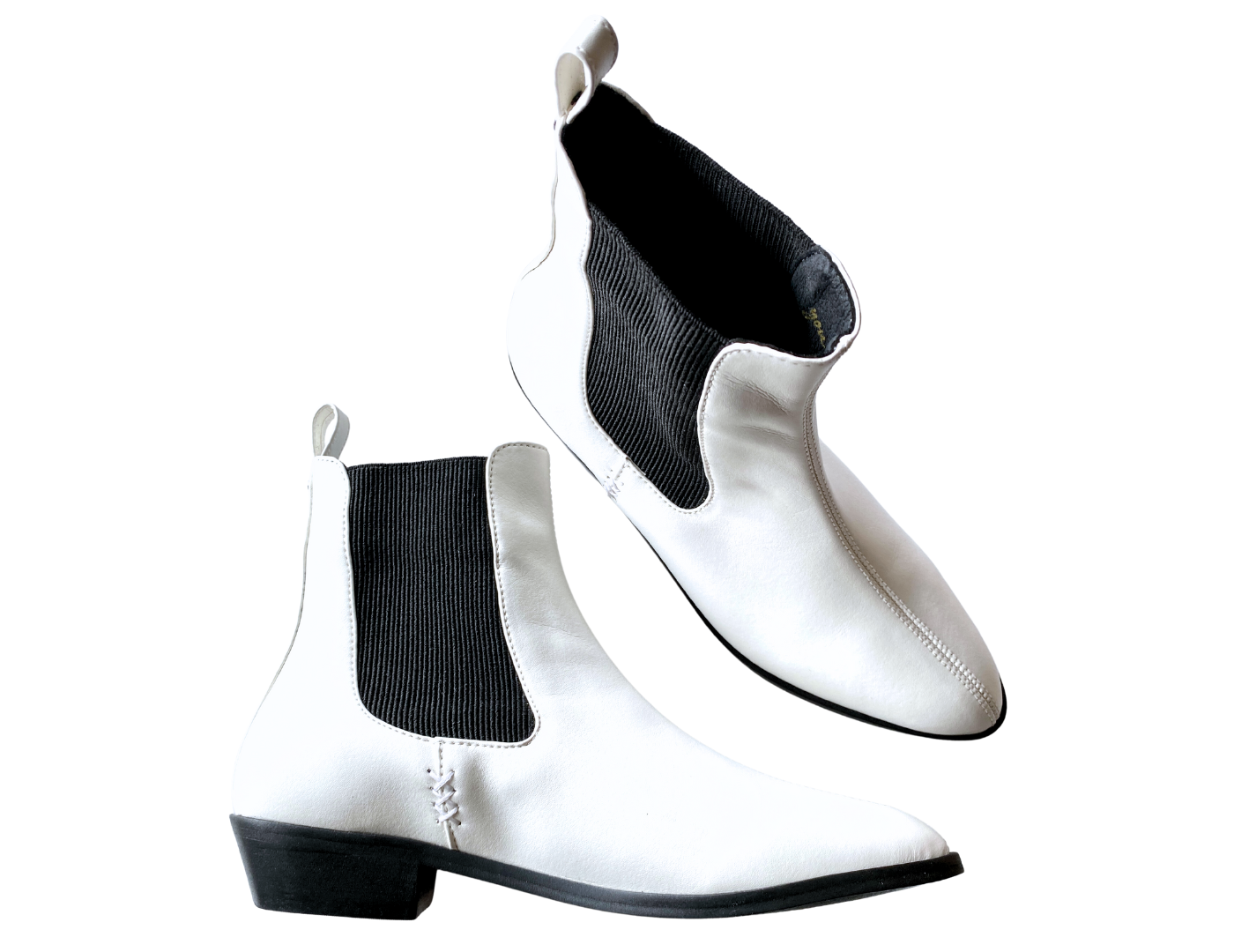 Vegan chelsea boots, non leather designer footwear, cruelty free shoes and boots