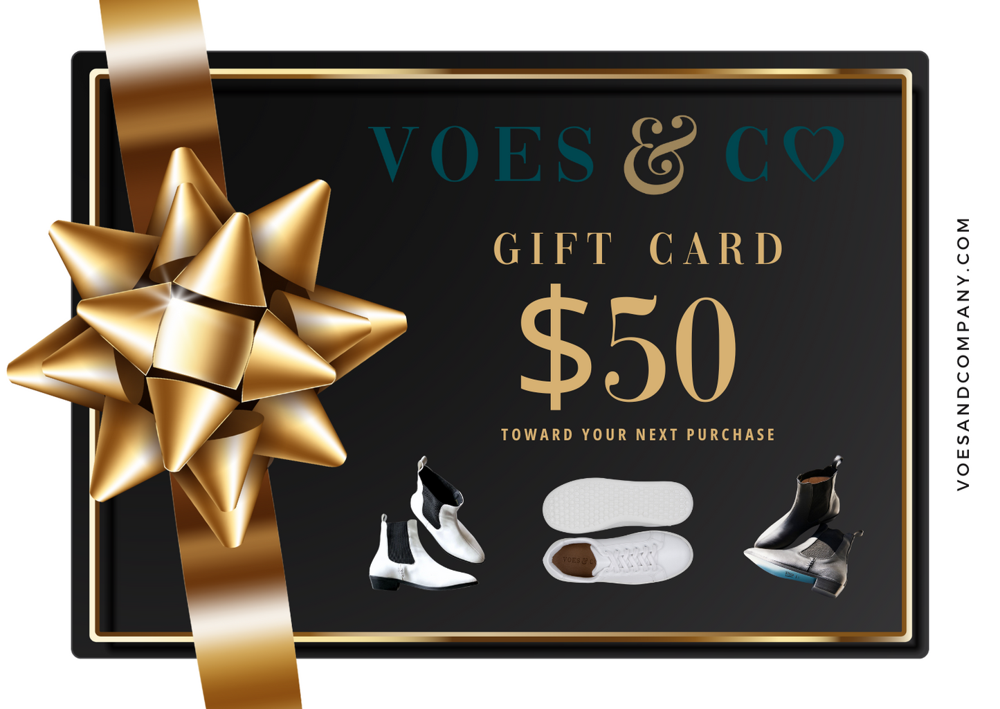 VOES & CO Gift Card  $50